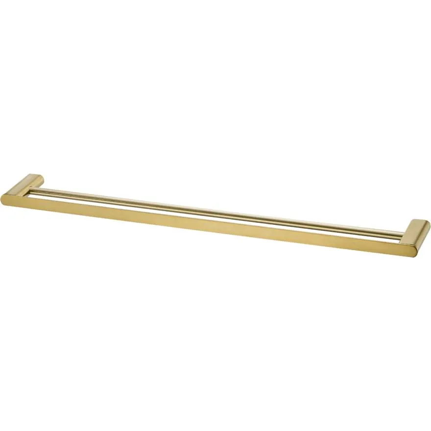 Madrid Classic Gold Double Towel Rail 800mm