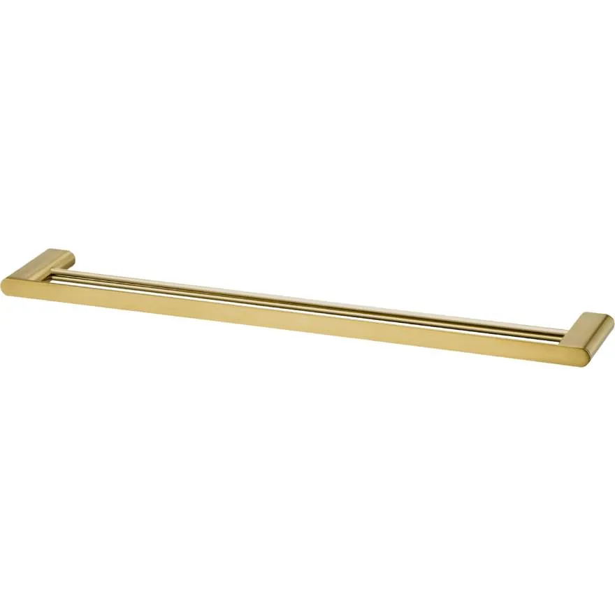 Madrid Classic Gold Double Towel Rail 650mm