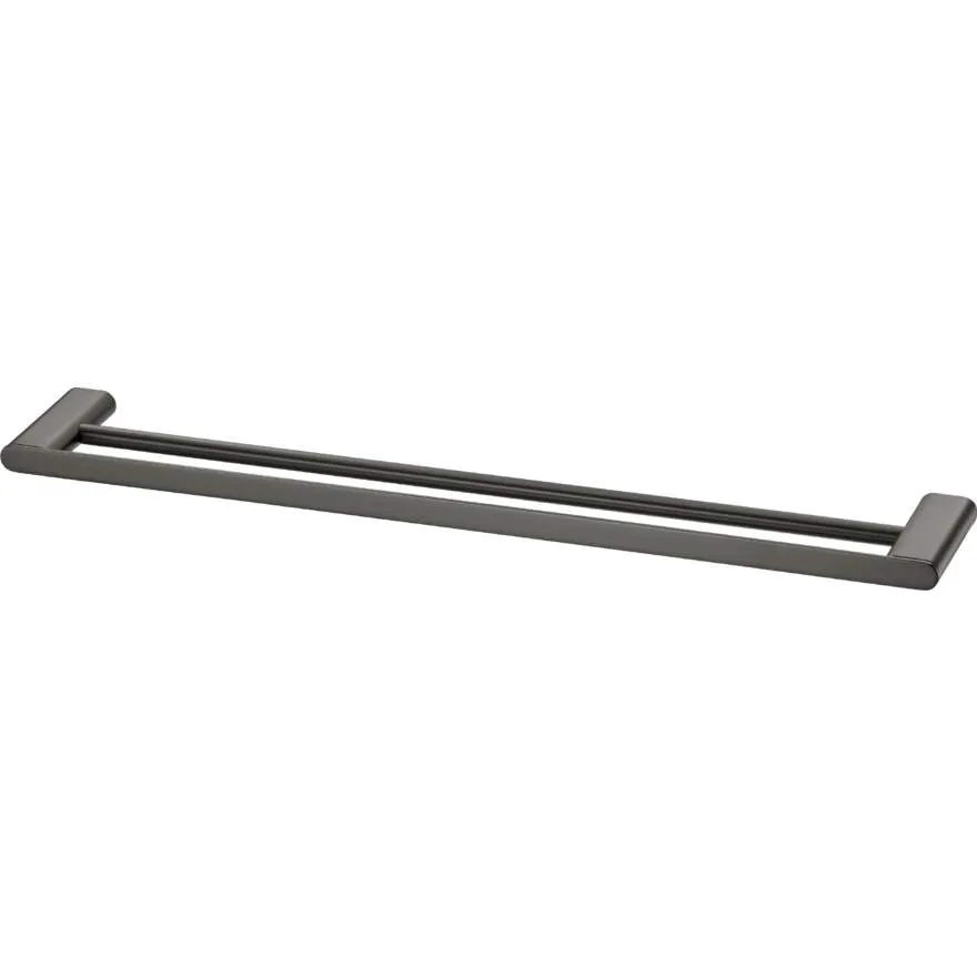 Madrid Gunmetal Double Towel Rail 650mm
