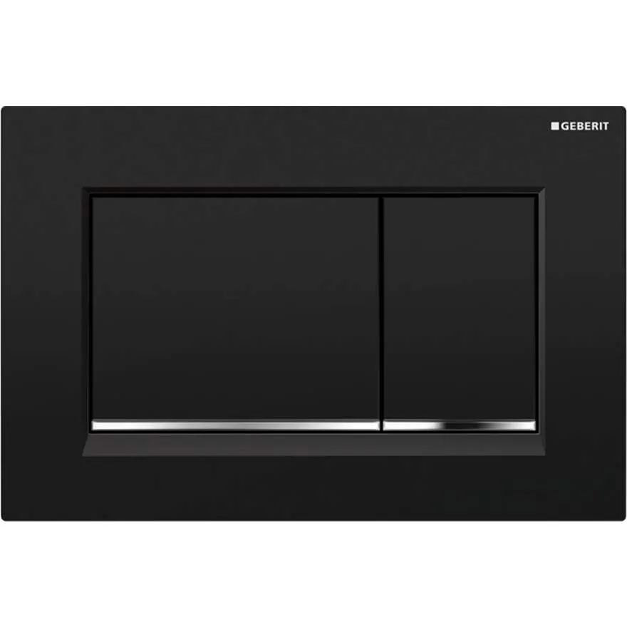 SQUARE PUSH PLATE BLACK SIGMA30