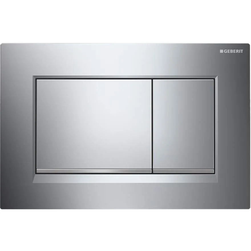 SQUARE PUSH PLATE CHROME SIGMA30
