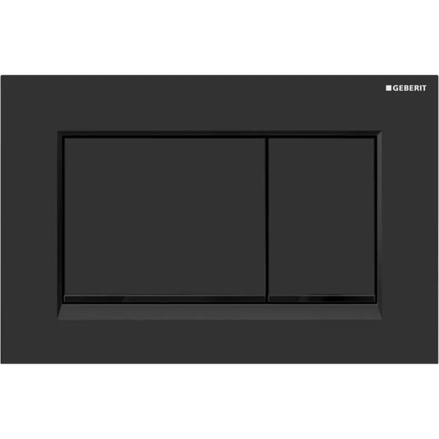 SQUARE PUSH PLATE MATTE BLACK SIGMA30