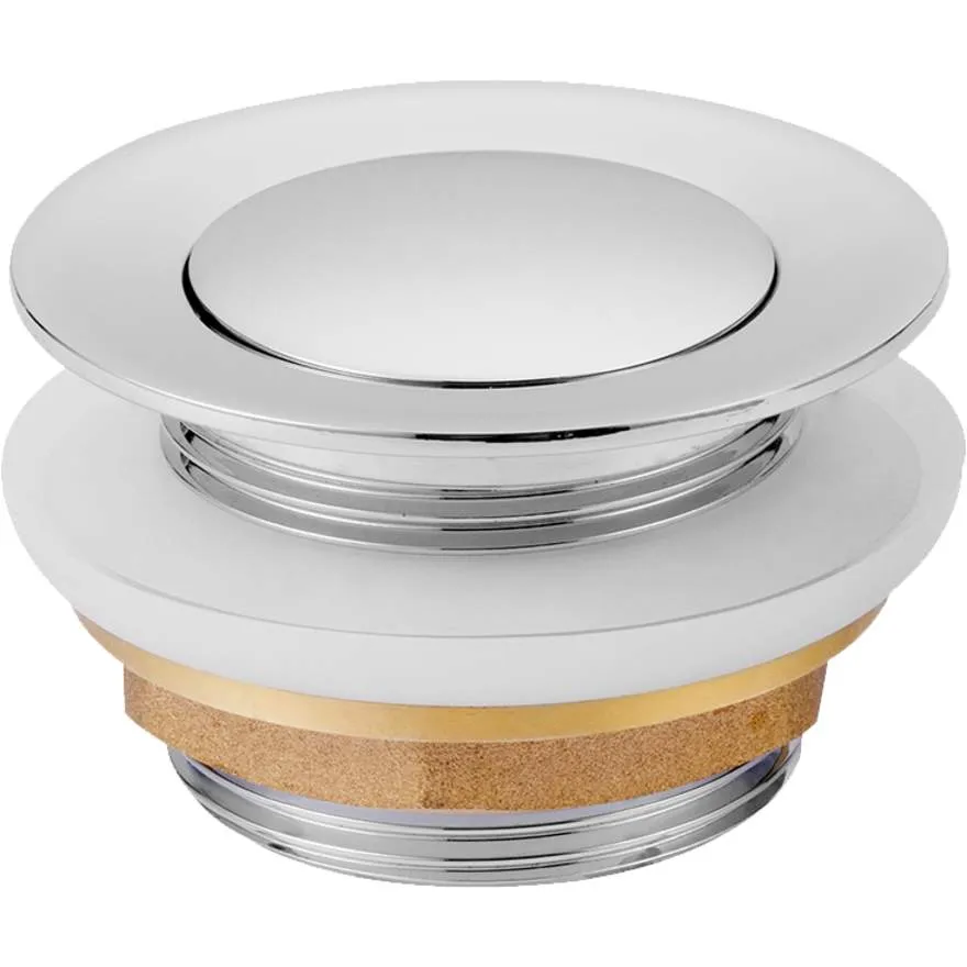 Chrome Pop-Up Bath Waste