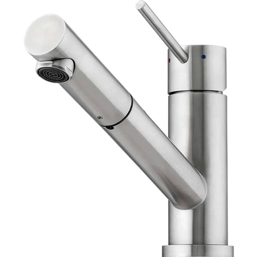 Essente Stainless Steel Swivel Pull Out Mixer