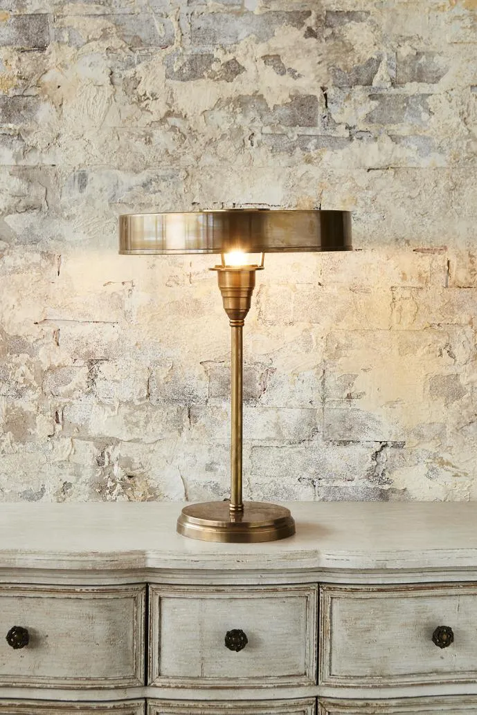Bankstown Table Lamp Large Antique Brass