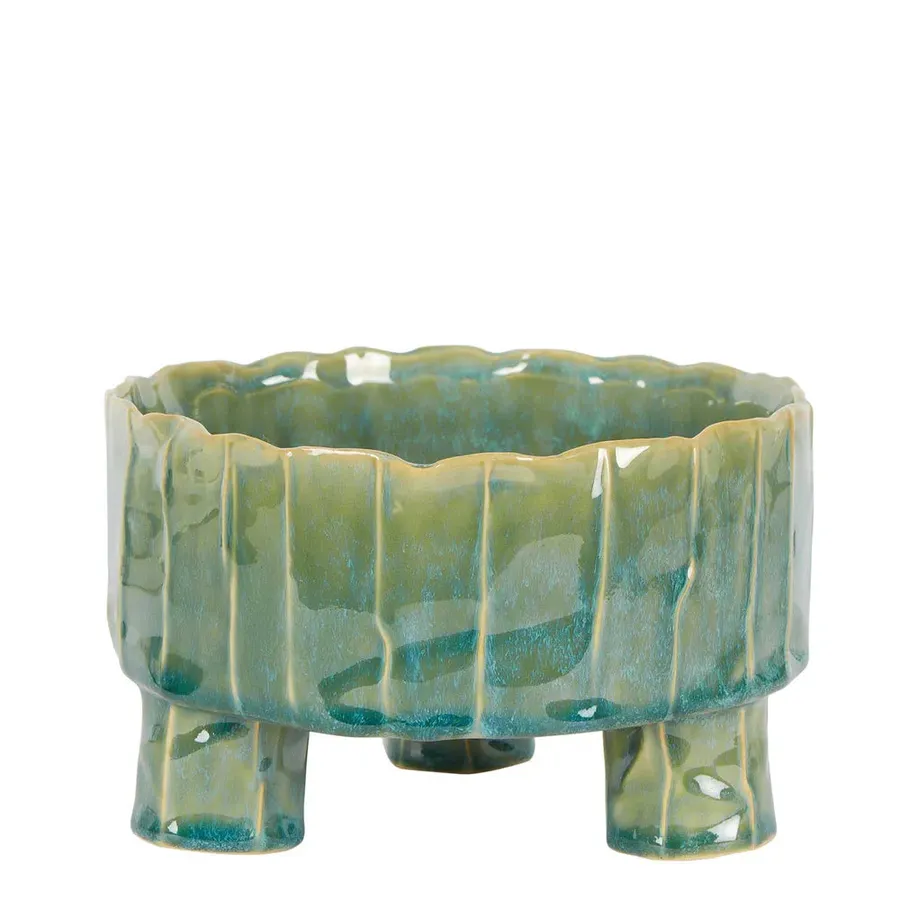 Marimo Mini Planter Shallow Green