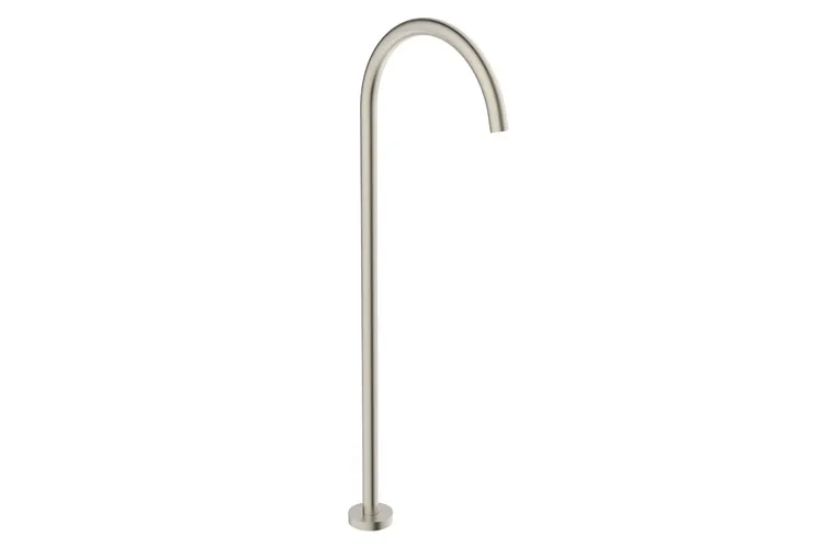 Soul Floor Bath Spout Brushed Nickel