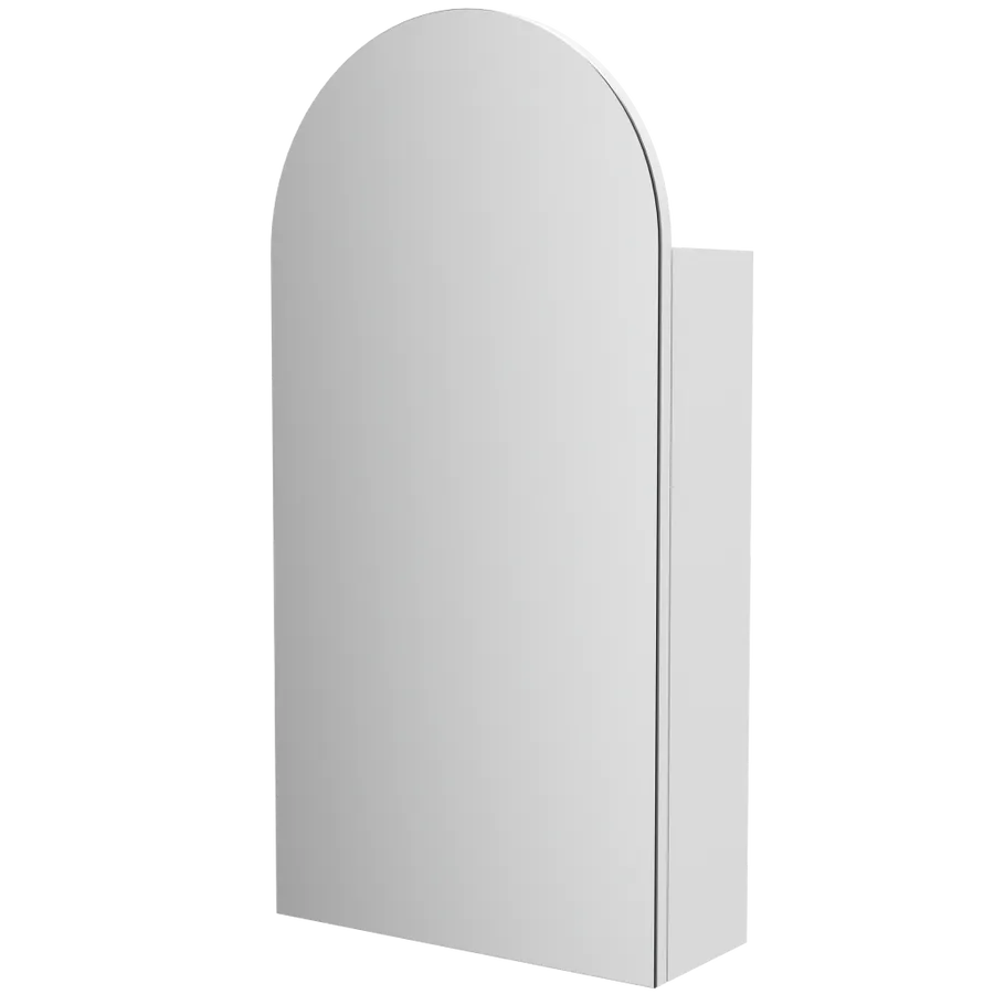 Church Shaving Cabinet 400mm Single Door Platinum Collection