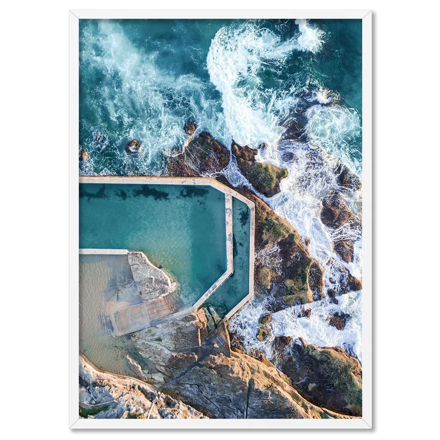 South Curl Curl Rock Pool - Art Print