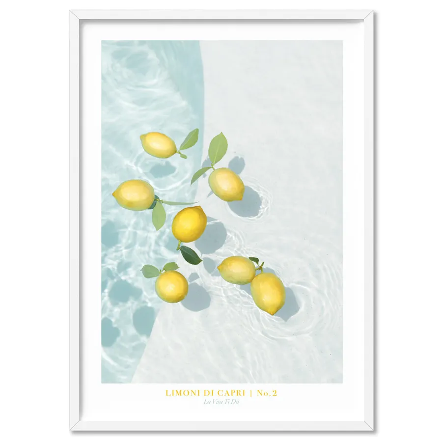 Limoni Di Capri No 2 - Art Print