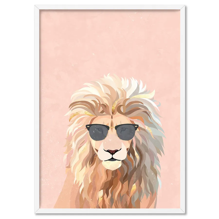 Lion Pop - Art Print