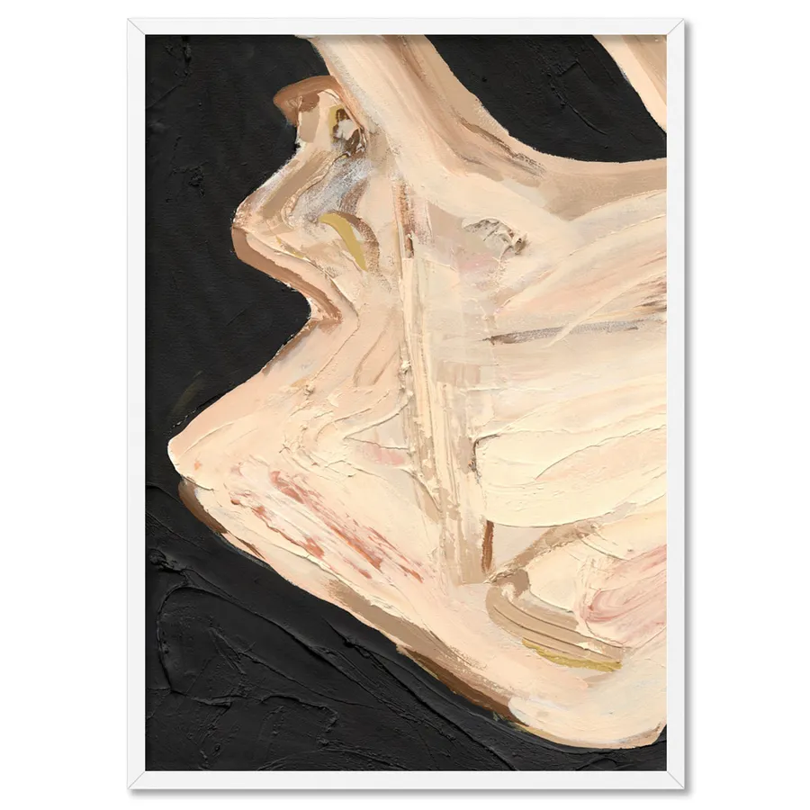 Noir and Blanc II - Art Print by Nicole Schafter