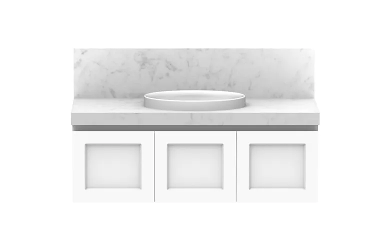 London 1200mm Centre Bowl Vanity