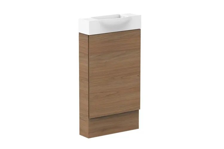 Charlie Small Spaces Vanity, Floor Mount