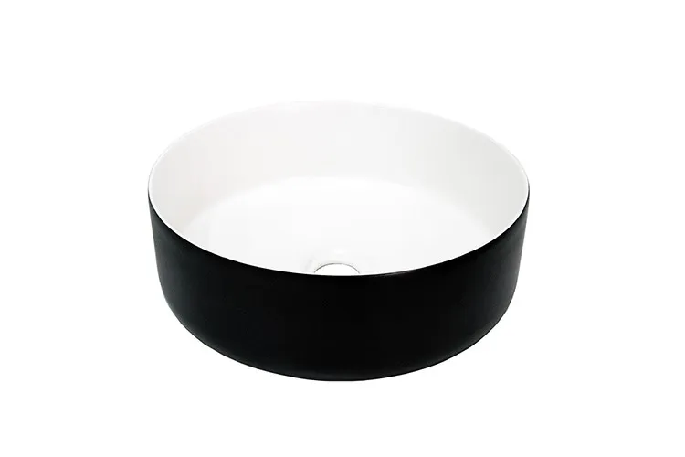 Margot Duo Above Counter Basin, Black