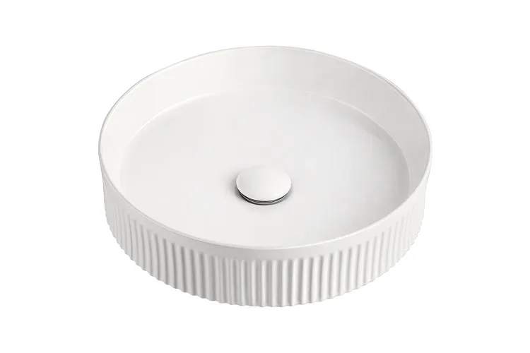 Round Fluted Above Counter Basin