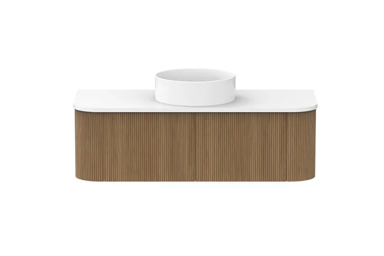 Waverley 1200mm Centre Bowl Vanity, Prime Oak