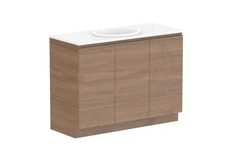 Glacier All-Door, Trio 1200mm, Centre Bowl Vanity