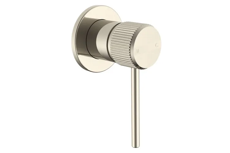 Soul Groove Wall / Shower Mixer, Brushed Nickel