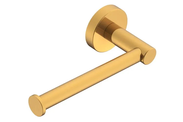 Soul Toilet Roll Holder, Brushed Brass