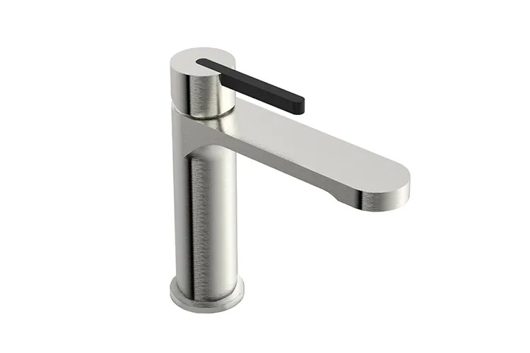 Bronx Basin Mixer, Brushed Nickel / Matte Black