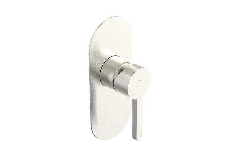 Bronx Wall / Shower Mixer, Full Brushed Nickel