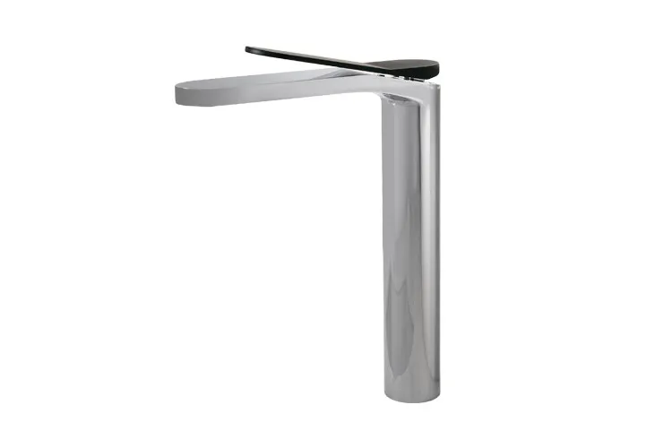 Liberty Extended Basin Mixer, Chrome & Black