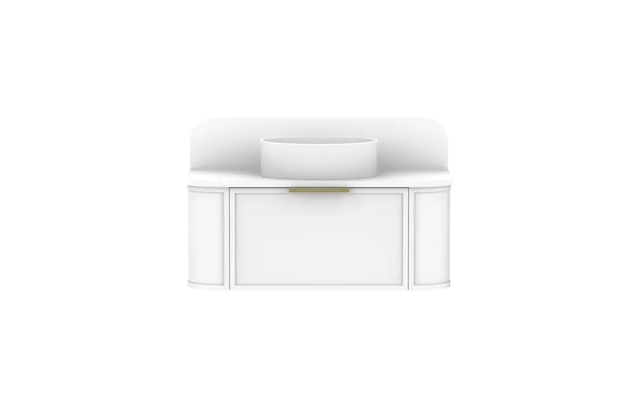 Flo 900 Centre Bowl Vanity