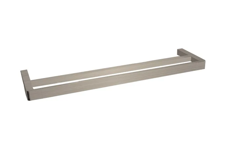 Brooklyn Double Towel Rail 600mm Brushed Nickel