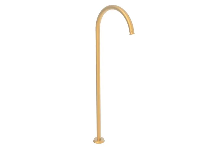 Eternal Floor Bath Spout Brushed Brass