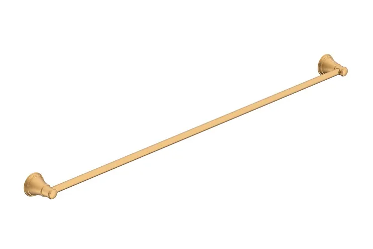 Eternal Single Towel Rail 900 Brushed Brass