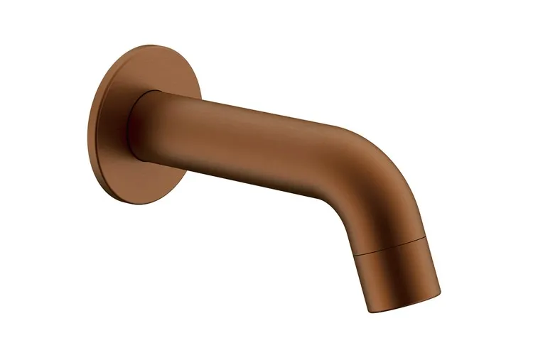 Soul Mini Wall Spout Brushed Copper