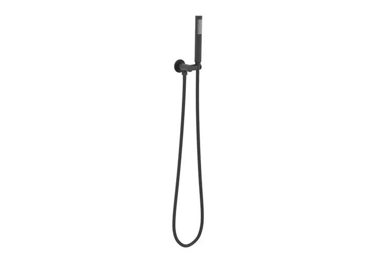Soul Slimline Handshower on Hook Black