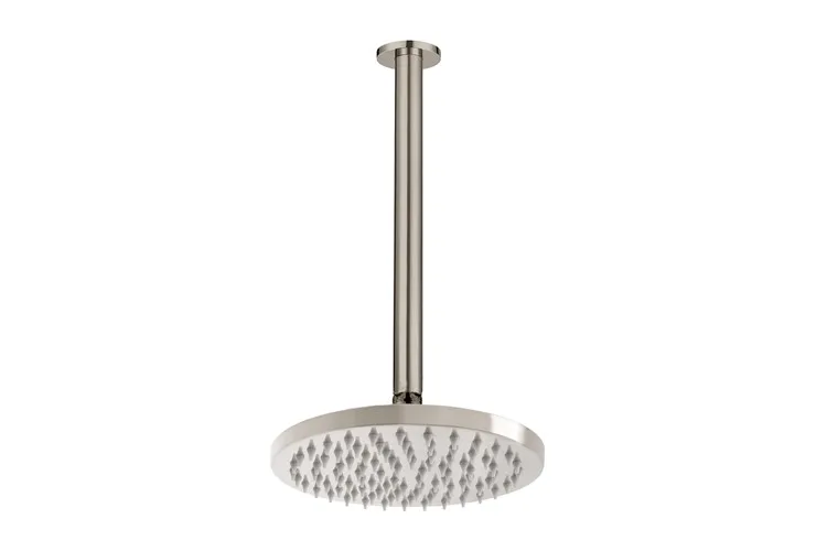 Bloom Shower Rose & Dropper Brushed Nickel