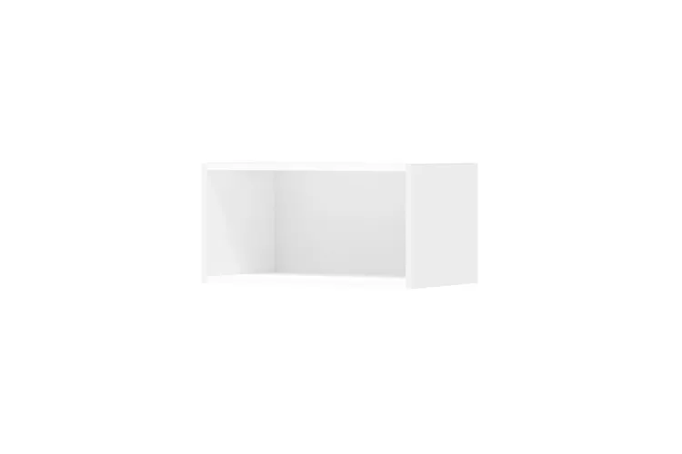 Wall Cabinet Open Shelf 600mm - Pure Silk