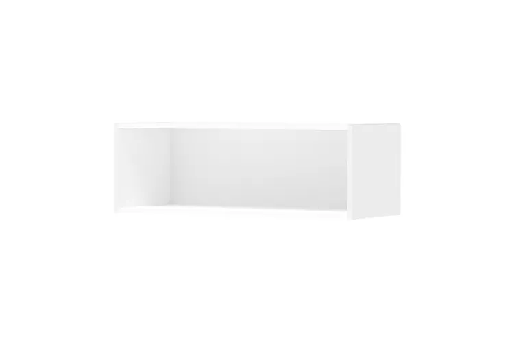 Wall Cabinet Open Shelf 900mm - Pure Silk