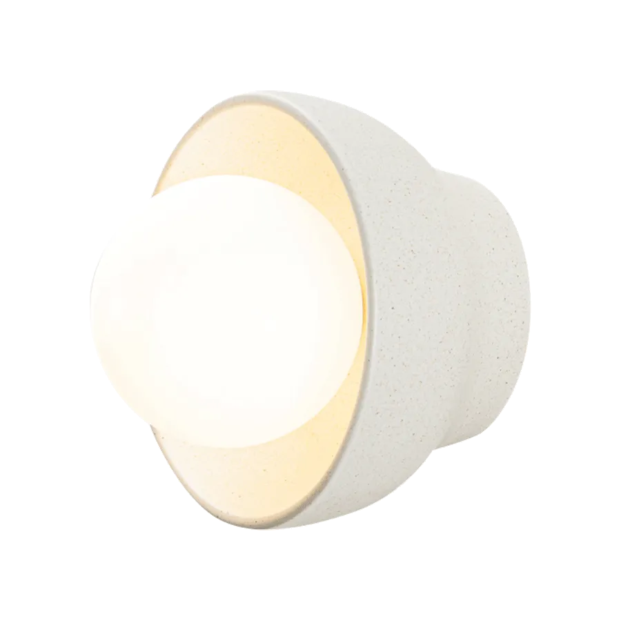Stonecroft Ceramic Bowl Wall Light