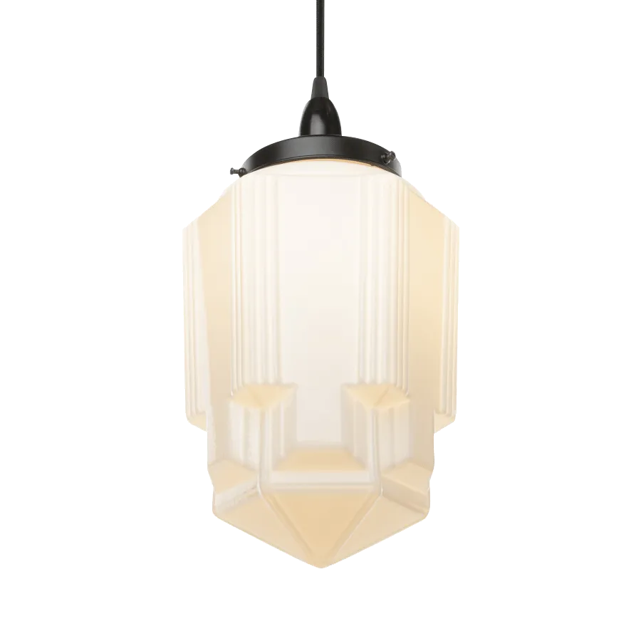 Tivoli Deco Glass Pendant Light