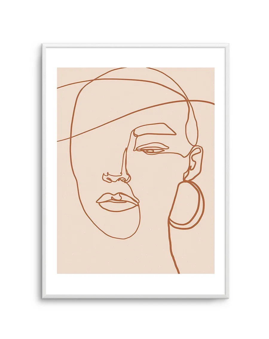 Her Contours II | Terracotta