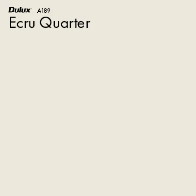 Ecru Quarter