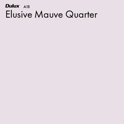 Elusive Mauve Quarter