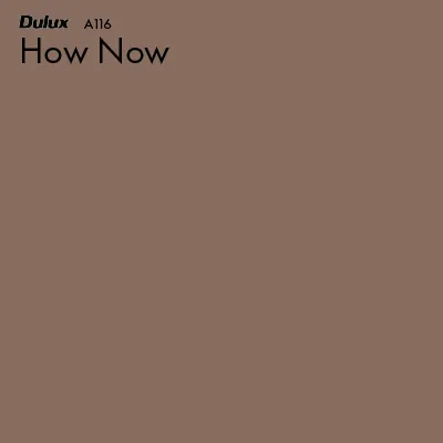 How Now