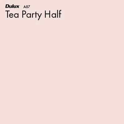 Tea Party Half