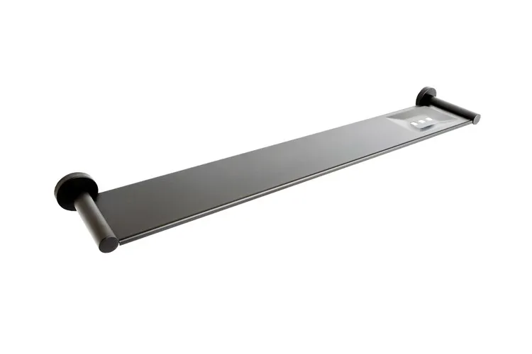 Bloom Shower Shelf Brushed Gunmetal