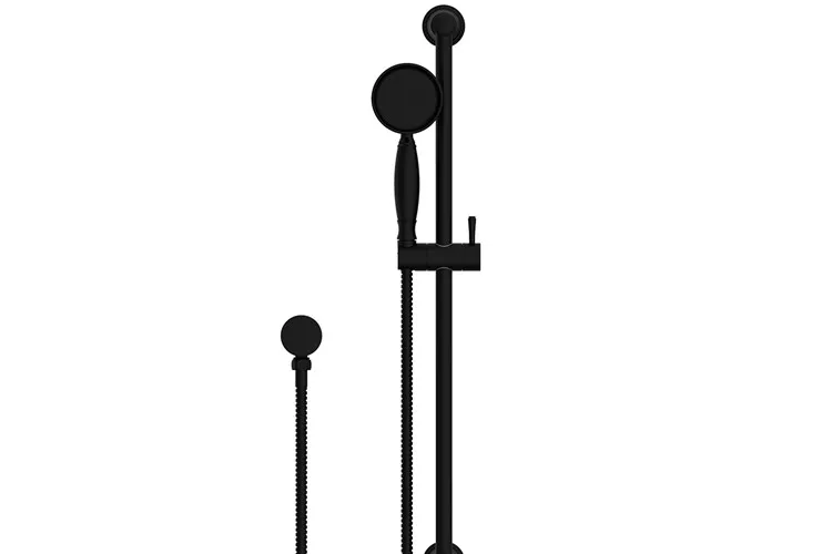 Eternal Handshower on Rail Matte Black