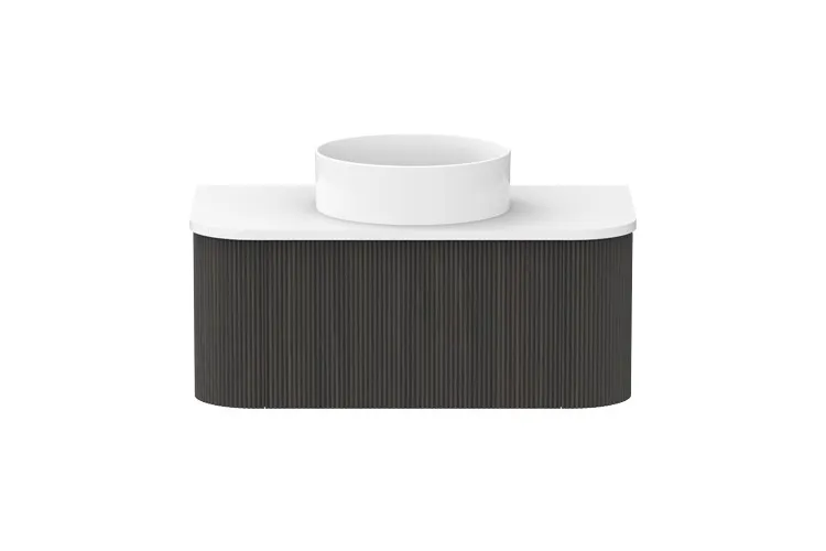 Waverley 900mm Centre Bowl Vanity,  Bottega Oak
