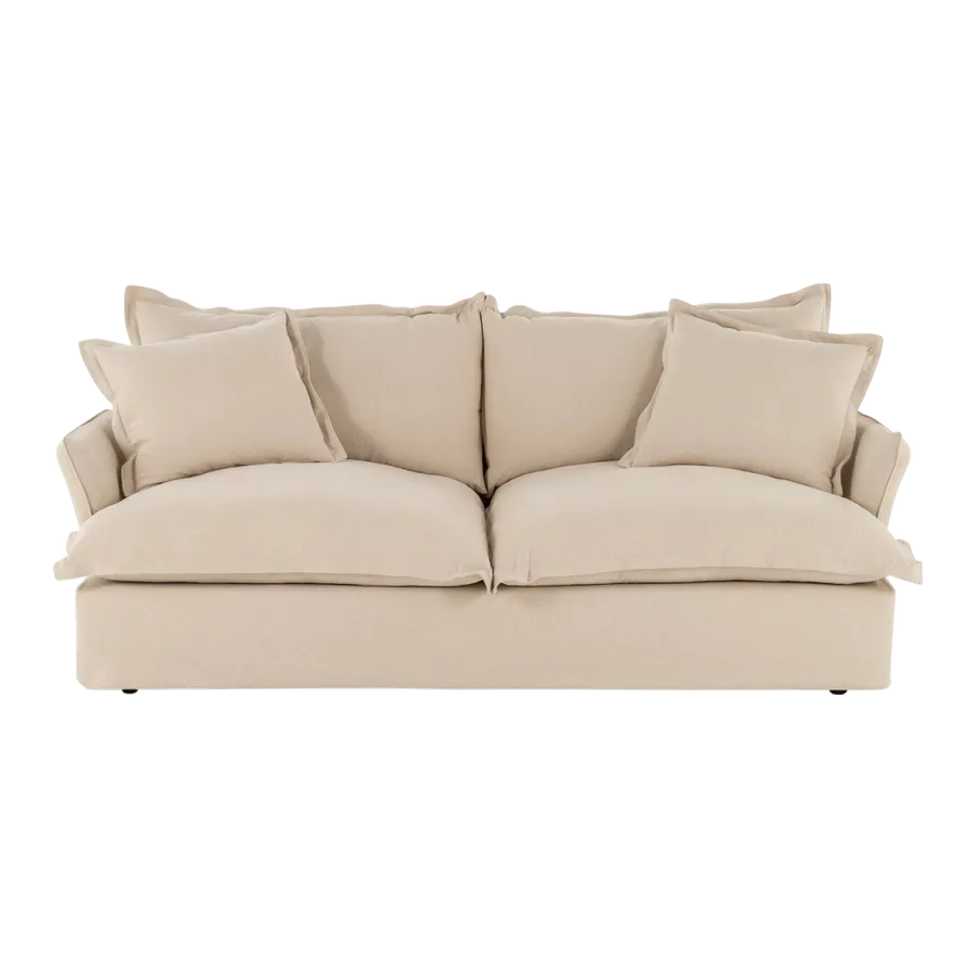 Toorak 3 Seat Sofa - Florence Natural