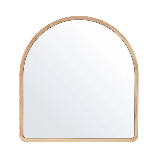 Studio Wall Arch Mirror, Oak by Granite Lane - Style Sourcebook