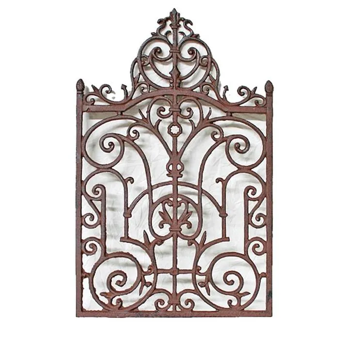 Harlow Cast Iron Wall Decor Antique Rust by Mr Gecko Style Sourcebook