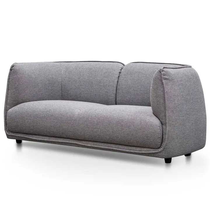 Chapman 2 Seater Fabric Sofa Graphite Grey by Interior Secrets